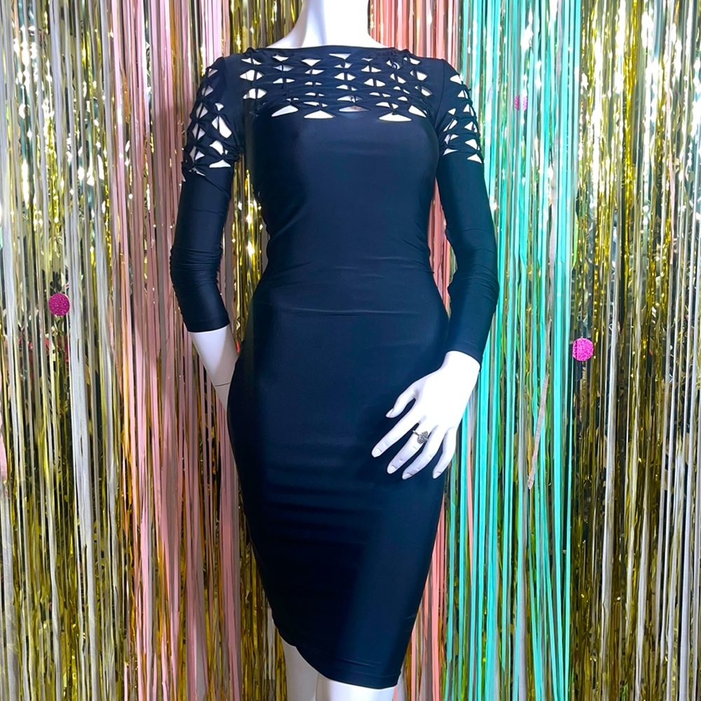 ASOS Midi Cutout Dress